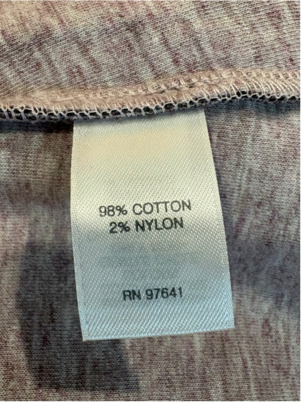J.Jill Pure Jill Full Zip Cardigan Jacket Heather Purple Cotton Knit Size S - Picture 8 of 9